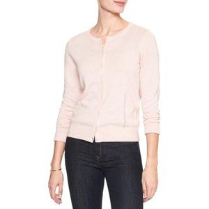 Banana Republic Premium Luxe Yarn Crew Cardigan